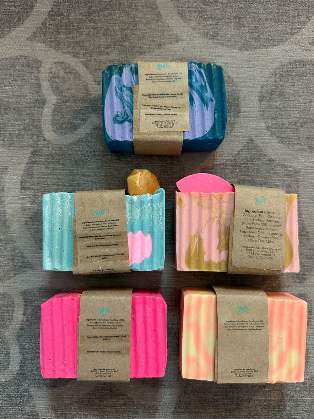 Buff City (5) bars of soap - Picture 8 of 8